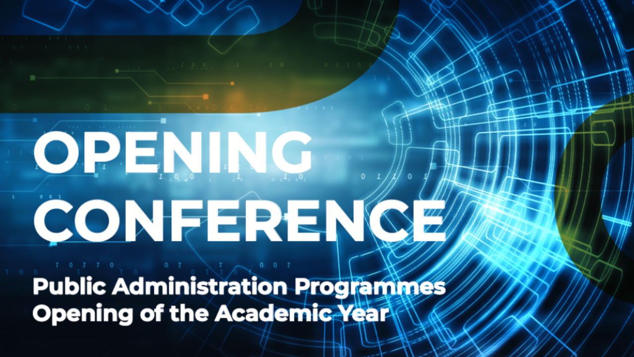 Opening of the Public Administration programmes