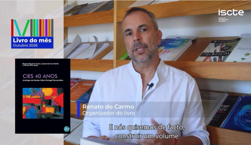 CIES 40 Years featured as Iscte library’s book of the month for October